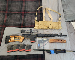Dragunov SVD Airsoft Electric - Used airsoft equipment