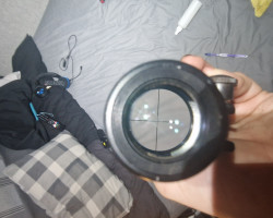 Theta optics 2.5 x 10 scope - Used airsoft equipment