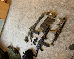 Upgraded ak job lot - Used airsoft equipment