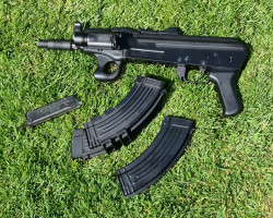 AK47 Short Stock - Black - Used airsoft equipment