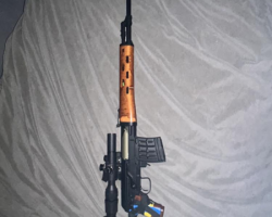 cyma real wood svd - Used airsoft equipment