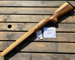 Taring Carving VSR Wood Stock - Used airsoft equipment