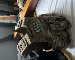 Multicam airsoft plate carrier - Used airsoft equipment