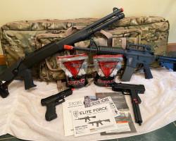 Rifle, Shotgun, SMG, Pistol .. - Used airsoft equipment