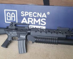 Spenca arms m16 with launcher - Used airsoft equipment