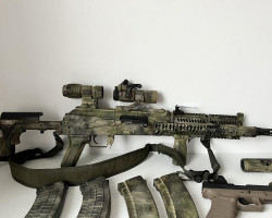 AK 105 Gloc 19 and Colt sti - Used airsoft equipment