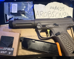 AAP-01 Upgraded + 2 MAGS!!! - Used airsoft equipment