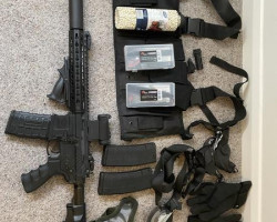 G&G CM16 SR + Accessories - Used airsoft equipment
