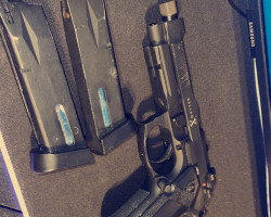 M9 Gas Bellum X pistol - Used airsoft equipment