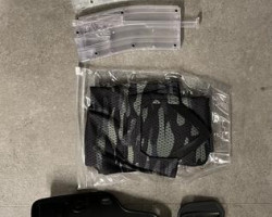 Drop Leg, Face Mask, Loaders - Used airsoft equipment