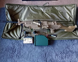 M249 LMG / SA-249 & Extras - Used airsoft equipment