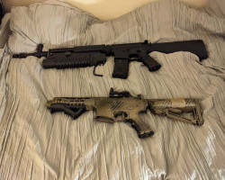 Two Airsoft rifles - Used airsoft equipment