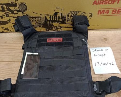 One Tigris Plate Carrier Black - Used airsoft equipment