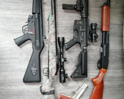 All for sale - Used airsoft equipment