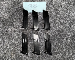 ASG Mk23 Gas Magazines x6 - Used airsoft equipment