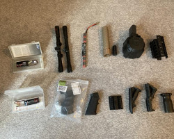 Multiple items for sale - Used airsoft equipment