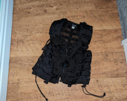 Black Mil-tec Vest - Used airsoft equipment