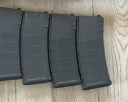 Nuprol 120rnd mid cap mags - Used airsoft equipment