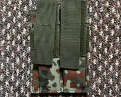 Flecktarn Pistol Mag Pouch - Used airsoft equipment