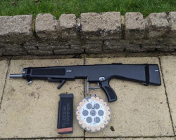 Broken AA12 shotgun - Used airsoft equipment