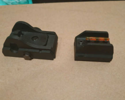ASG EVO rear and front sights - Used airsoft equipment