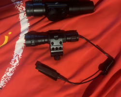 Red dot, tracer and light - Used airsoft equipment