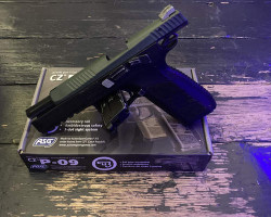 ASG CZ P09 GBB pistol - Used airsoft equipment