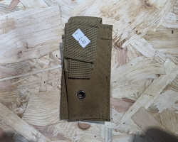 Small Tan Molle Pistol Mag Pou - Used airsoft equipment
