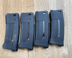 4x PTS EPM1 magazines - Used airsoft equipment