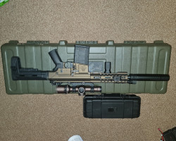 Ares ar308s deluxe + extras - Used airsoft equipment