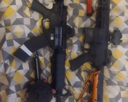 Assorted airsoft rifs - Used airsoft equipment