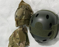 Fast Helmet and covers - Used airsoft equipment