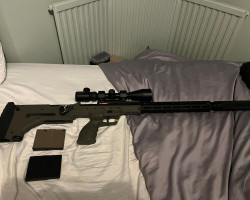 Fully upgraded SRS A2 with the - Used airsoft equipment