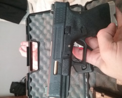 WE GBB pistol G19 black & gold - Used airsoft equipment