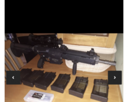 Heckler and koch full metal - Used airsoft equipment