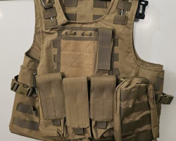 Unbranded MOLLE Tactical Vest - Used airsoft equipment