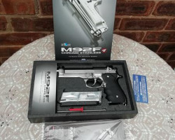 Tokyo Marui M92F in silver. - Used airsoft equipment