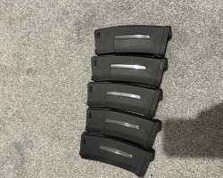 5x pts epm1 250rd mid cap mags - Used airsoft equipment