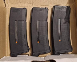 3x PTS EPM1 250rnd Magazines - Used airsoft equipment