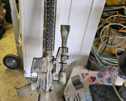 Upgraded M16 dmr - Used airsoft equipment