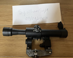 Real belarusian posp scope - Used airsoft equipment