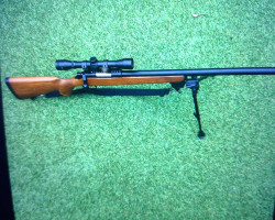 Wooden Sniper Rifle - Used airsoft equipment