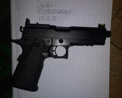 We/raven 4.3 rmr hicapa - Used airsoft equipment