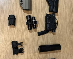 AR attachments - Job Lot - Used airsoft equipment