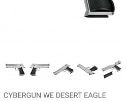 we cybergun silver desert eagl - Used airsoft equipment