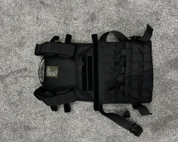 Black plate carrier - Used airsoft equipment
