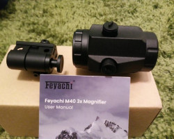 Feyachi M40 3X Red Dot Magnifi - Used airsoft equipment