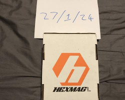 box of 5 Hexmag magazines AEG - Used airsoft equipment