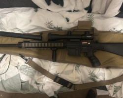 SR25 DMR AEG trade 4 HPA - Used airsoft equipment