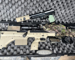 Sniper and mk23 - Used airsoft equipment